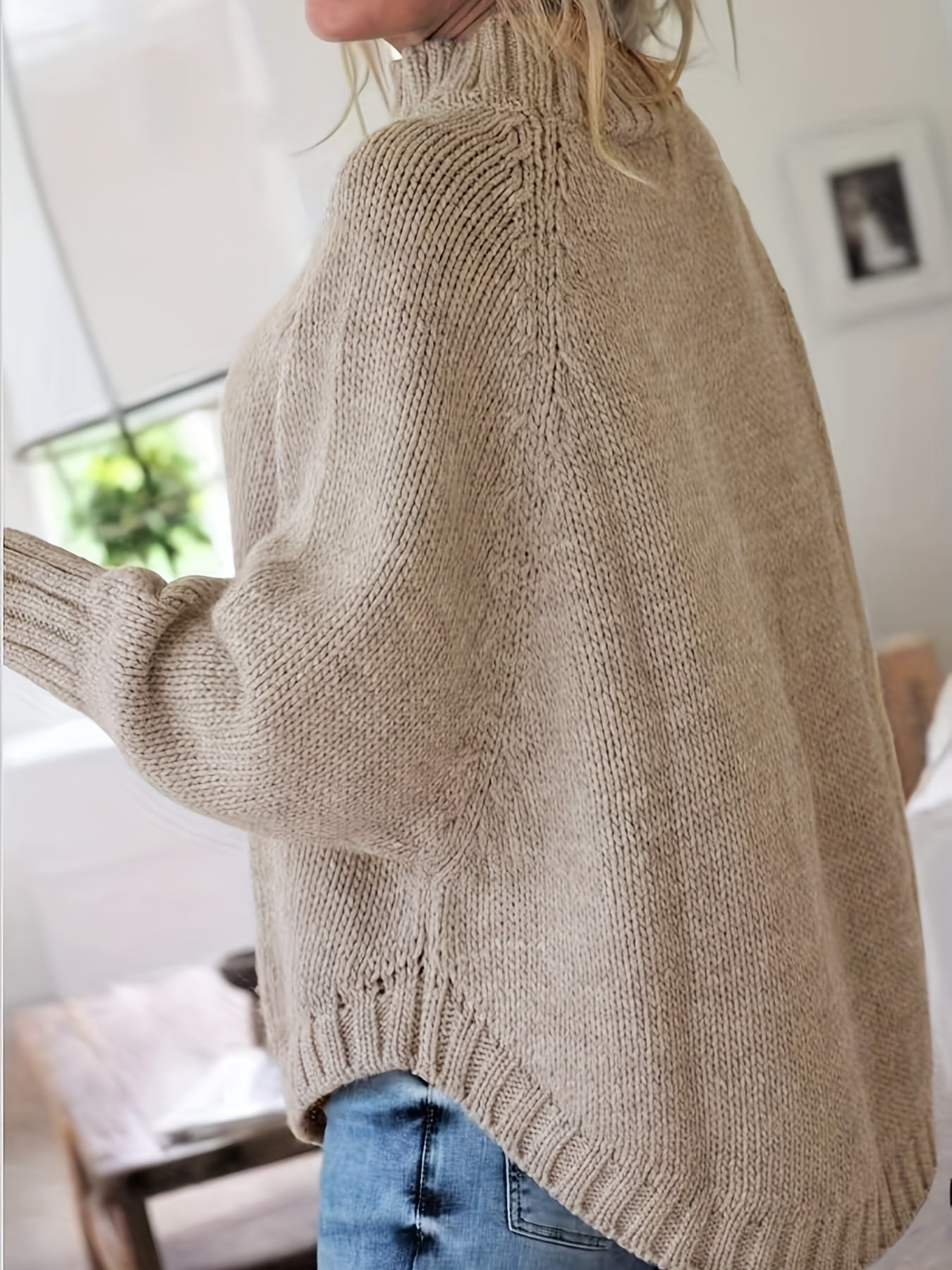 Women's Chunky Oversized Cable Knit Jumper