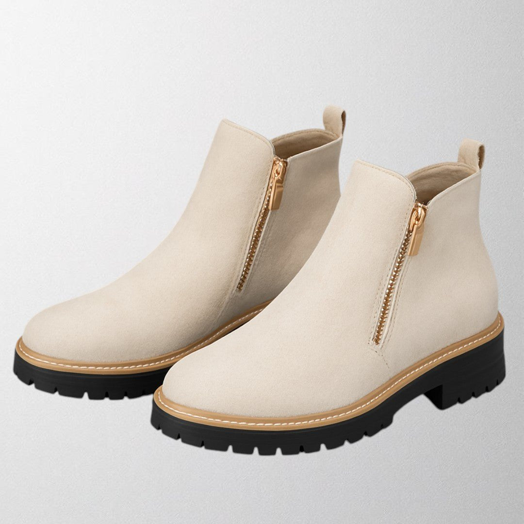 Women's Suede Chelsea Ankle Boots