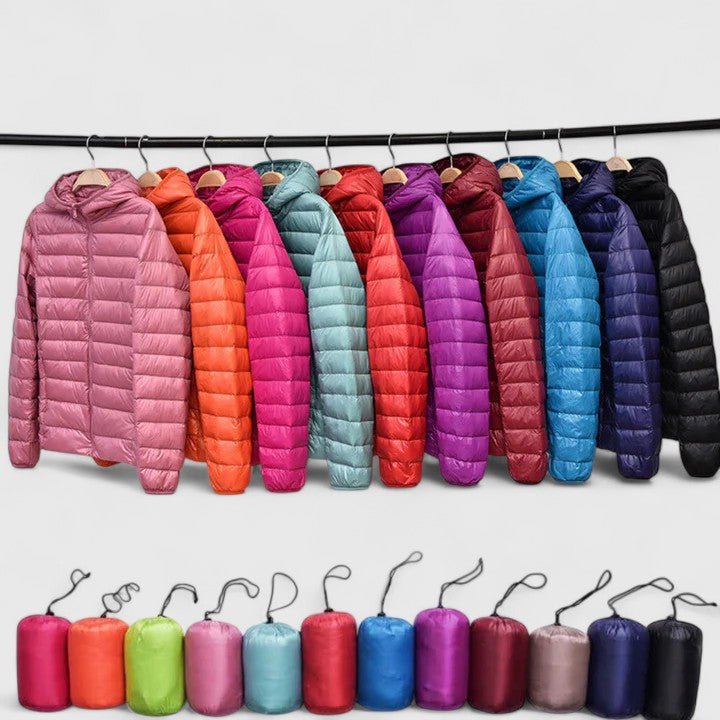 Women's Slim Hooded Puffer Jacket