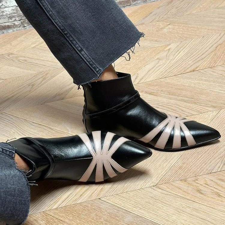 Women's Leather Ankle Boots
