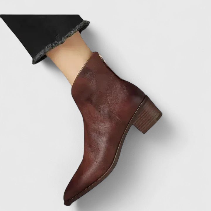 Women's Leather Ankle Boots