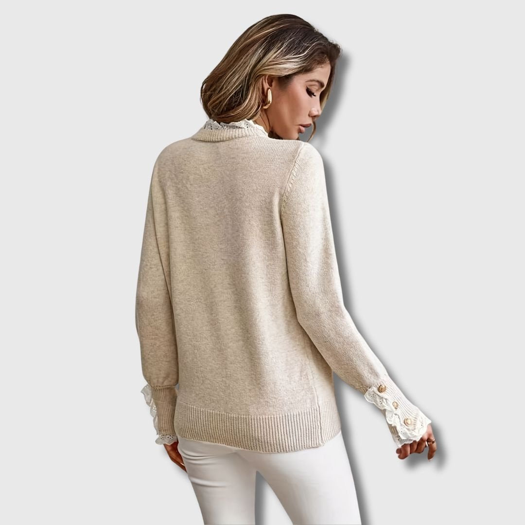 Women's Funnel Neck Jumper