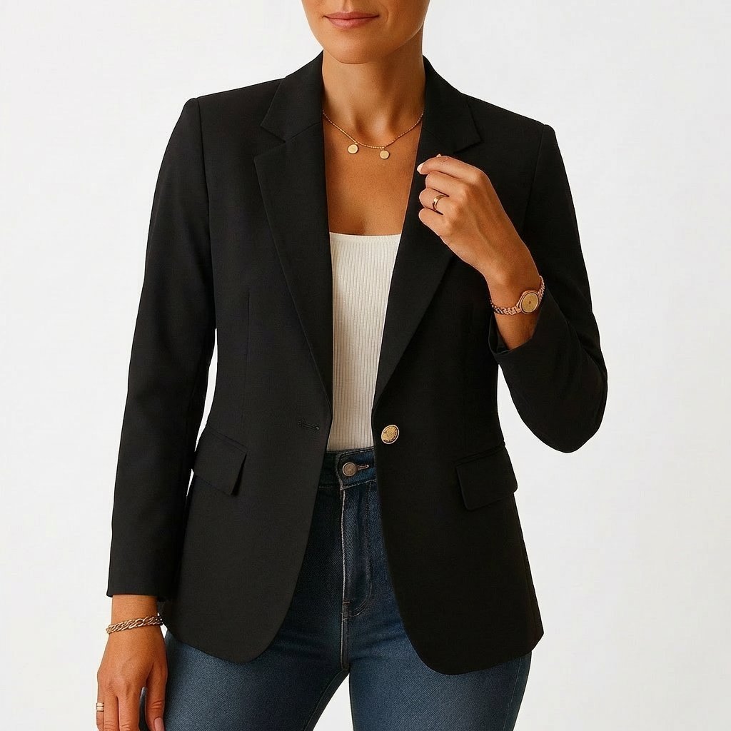 Women's Work Blazer - Black