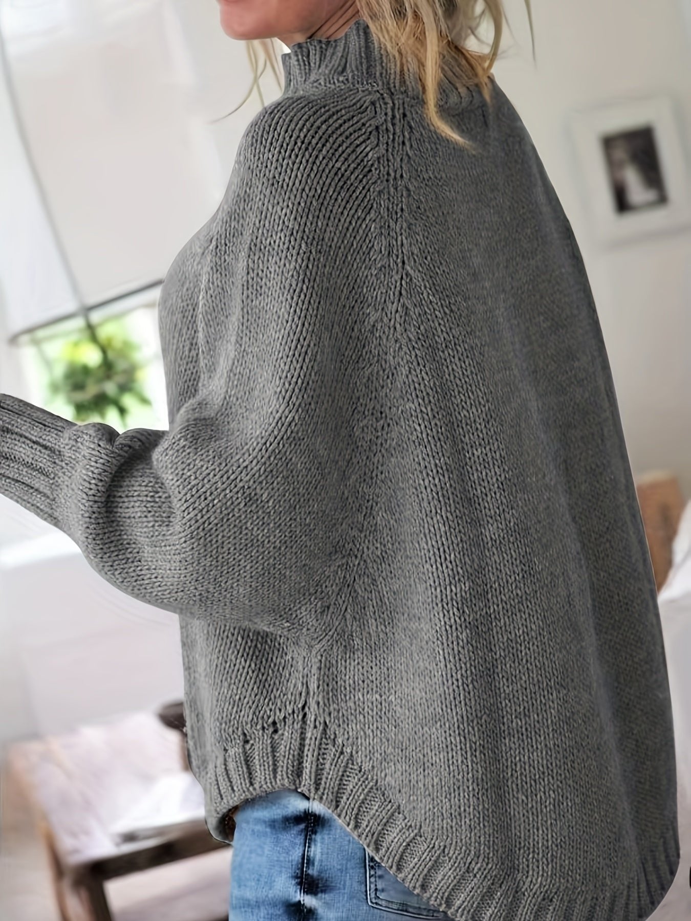 Women's Chunky Oversized Cable Knit Jumper