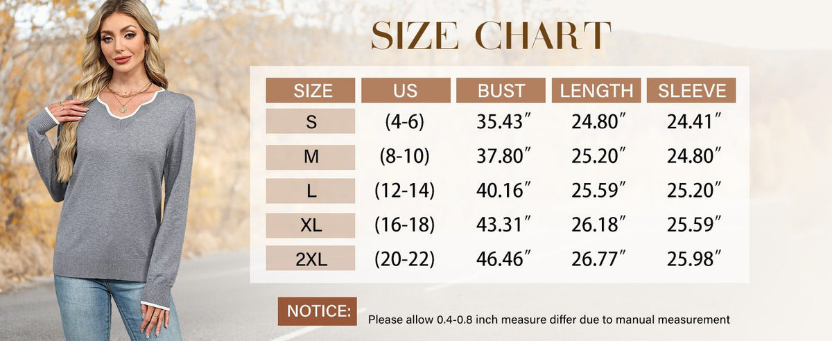 Women's V-Neck Jumper