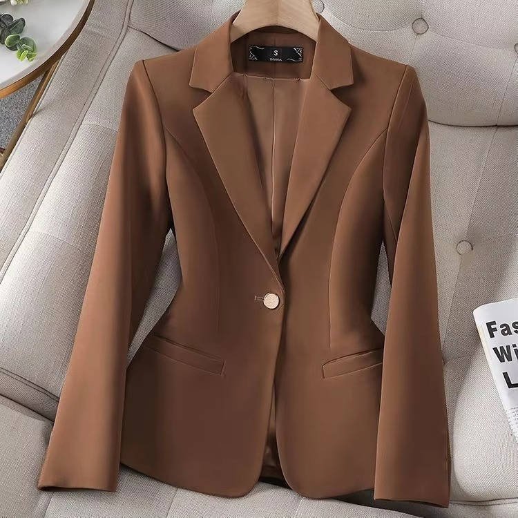 Women's Tailored Single-Button Blazer