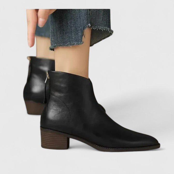Women's Leather Ankle Boots