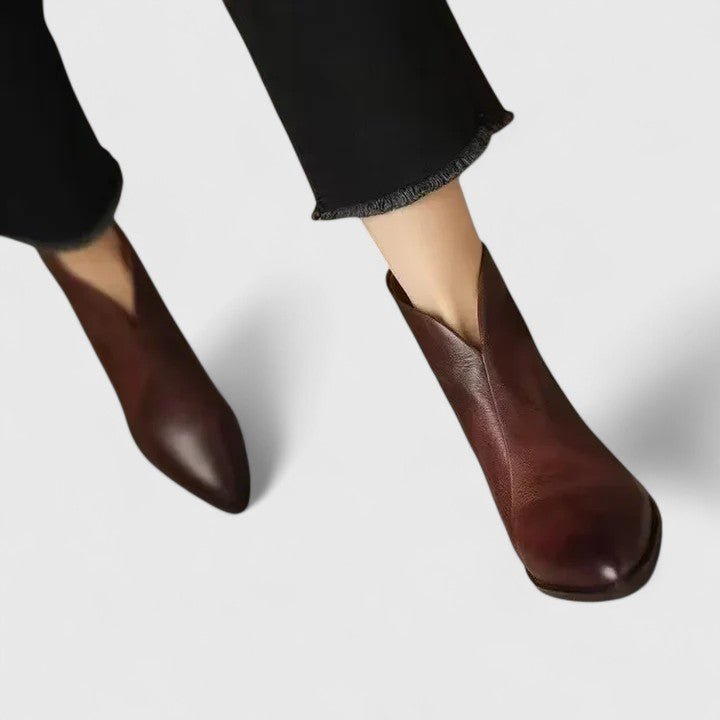 Women's Leather Ankle Boots