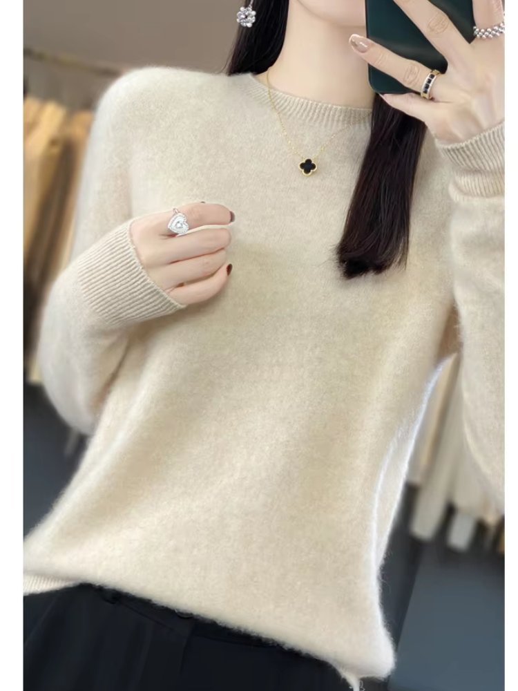 Women's Wool Jumper - Beige