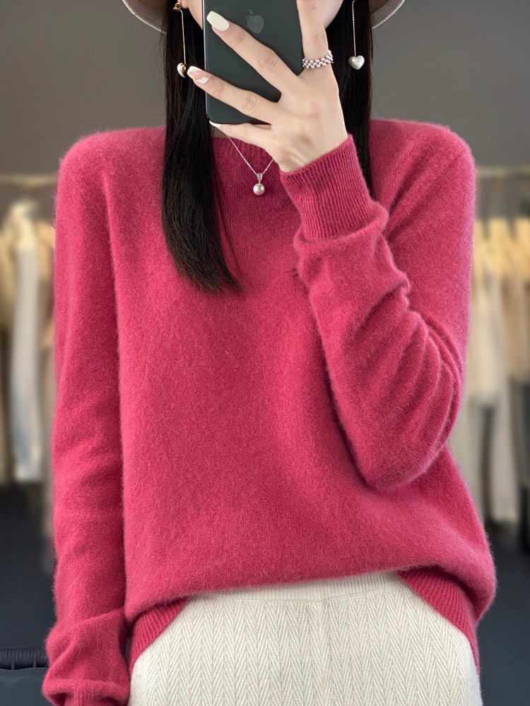 Women's Wool Jumper - Pink