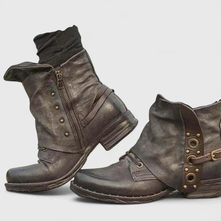 Women's Leather Ankle Boots