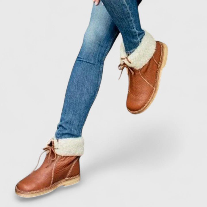 Women's Leather Ankle Boots