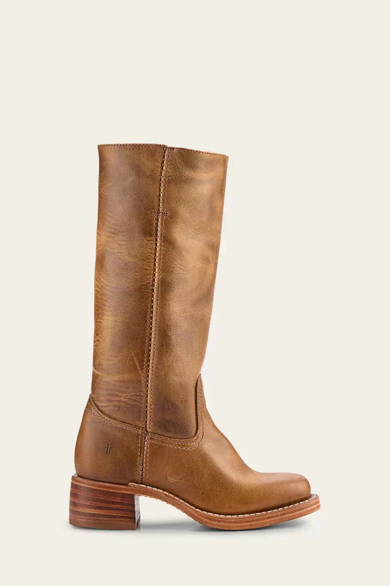 Women's Leather Knee-High Boots