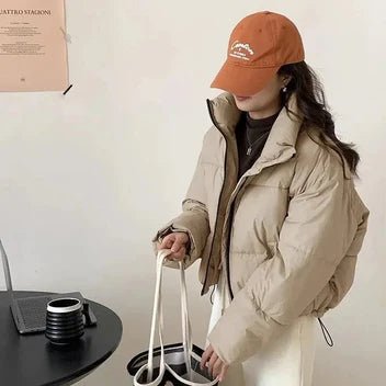 Women's Cropped Puffer Jacket