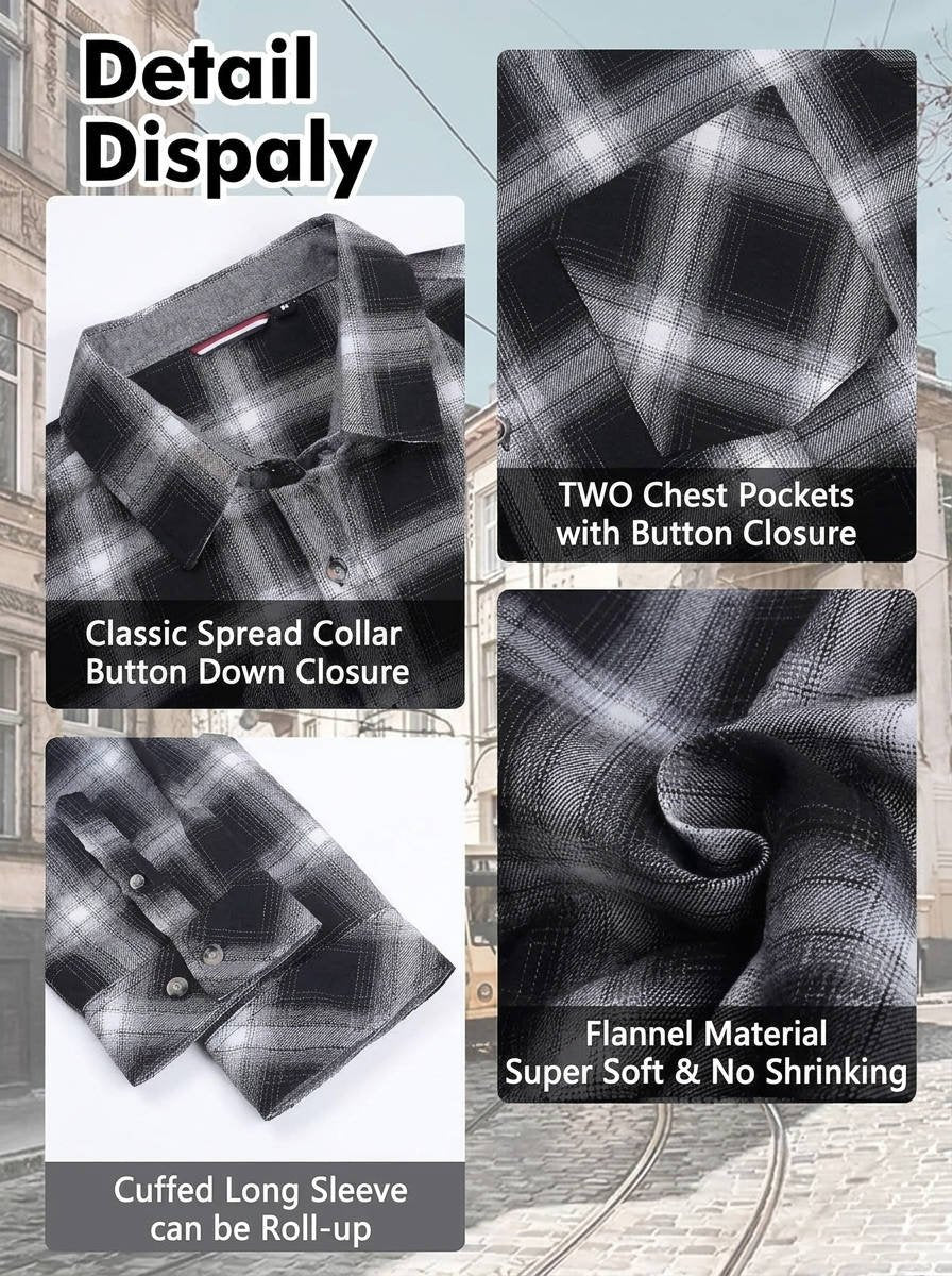 Women's Plaid Flannel Shacket
