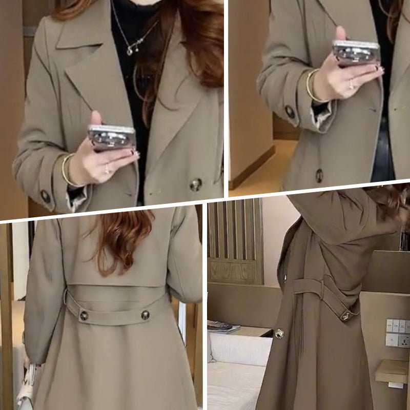 Women's Wool Trench Coat